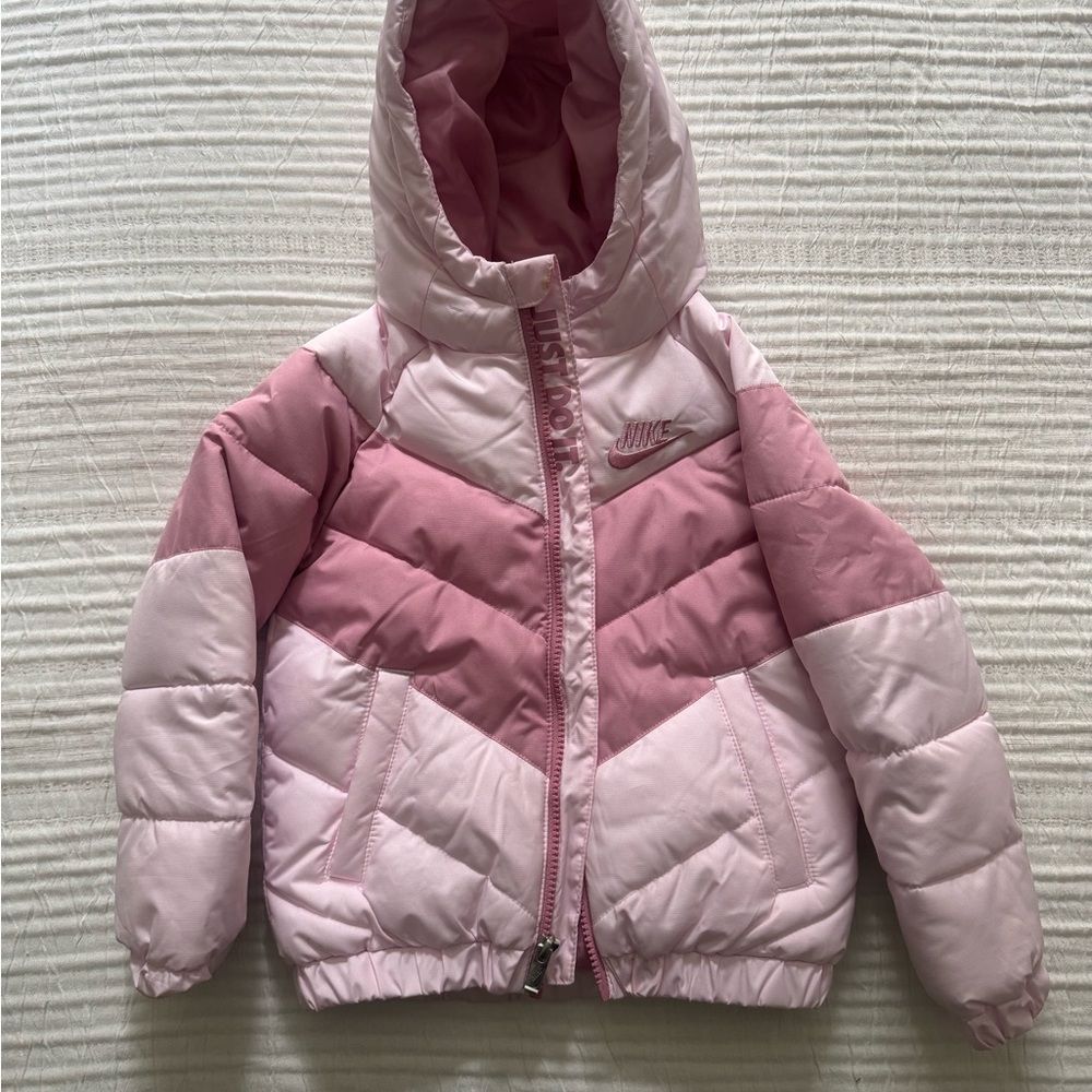 Nike Pink Puffer Jacket